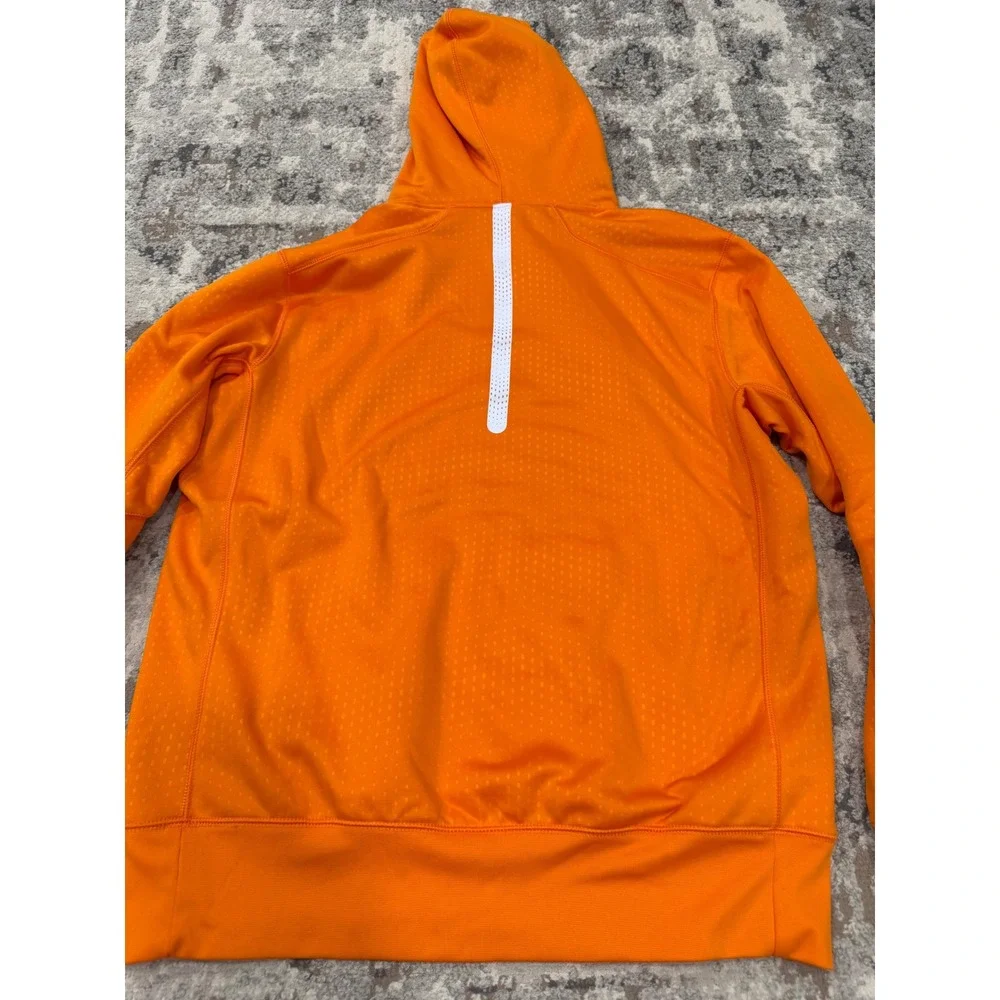 Nike Tennessee Volunteers Hoodie Mens Large Orange Therma-FIT Sweatshirt